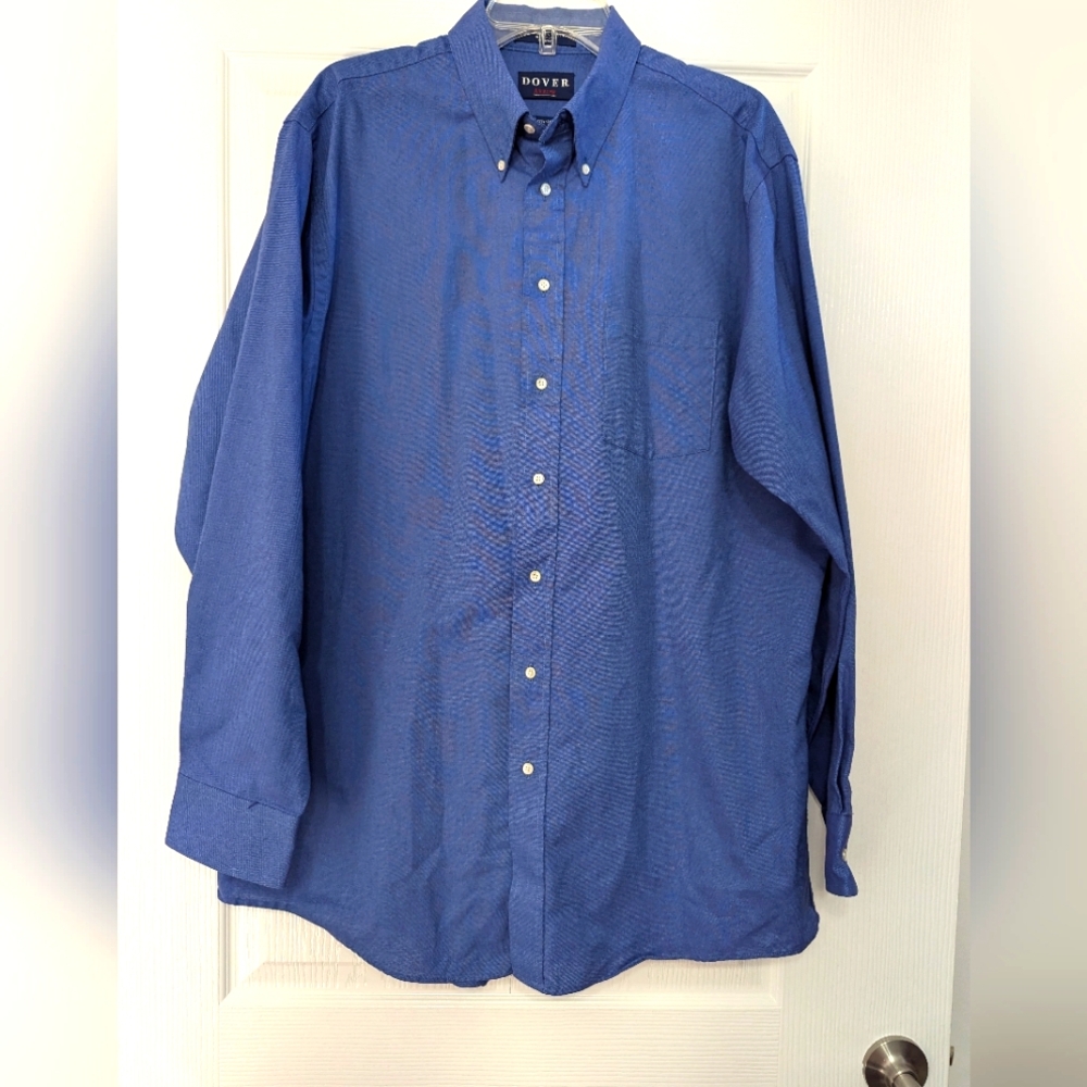 EUC Dover Men's Tall Long Sleeve Button Down Shirt